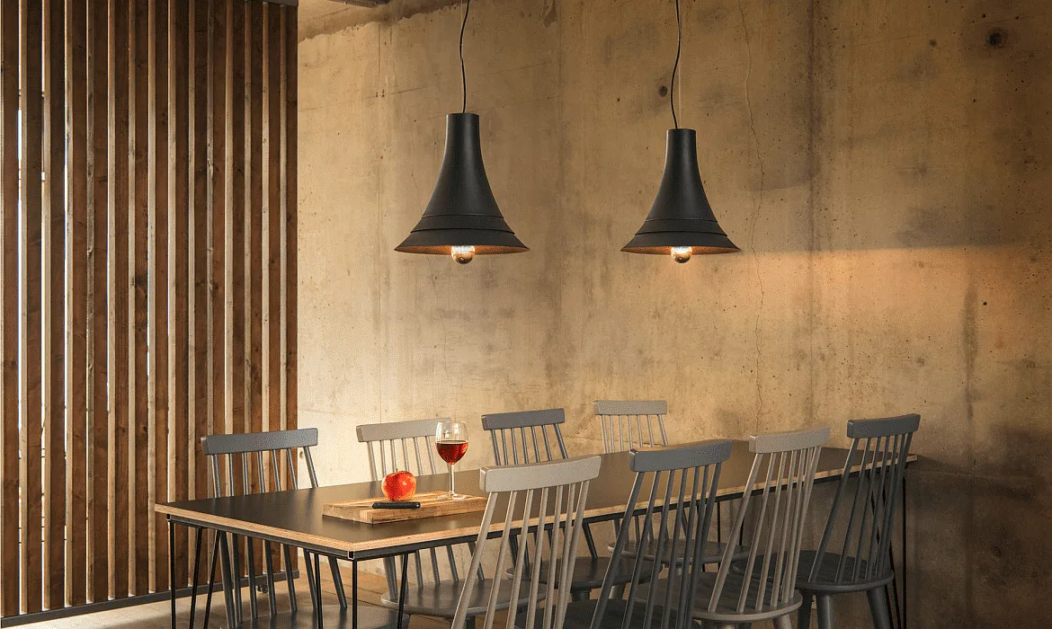 SLV Pendant luminaire BATO 35 PD, Ø 35cm, E27, black SLV Pendant luminaire BATO 35 PD, Ø 35cm, E27, black