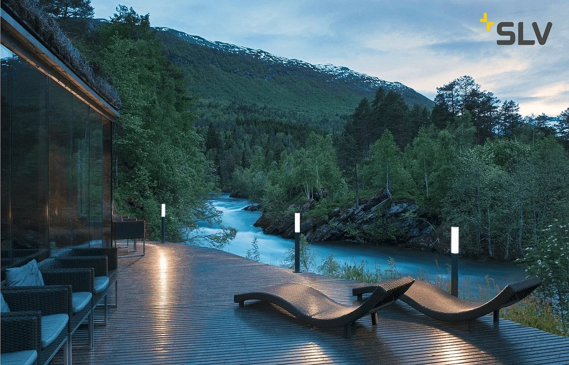SLV APONI LED Outdoor Floor lamp, anthracite, height 90cm SLV APONI LED Outdoor Floor lamp, anthracite, height 90cm