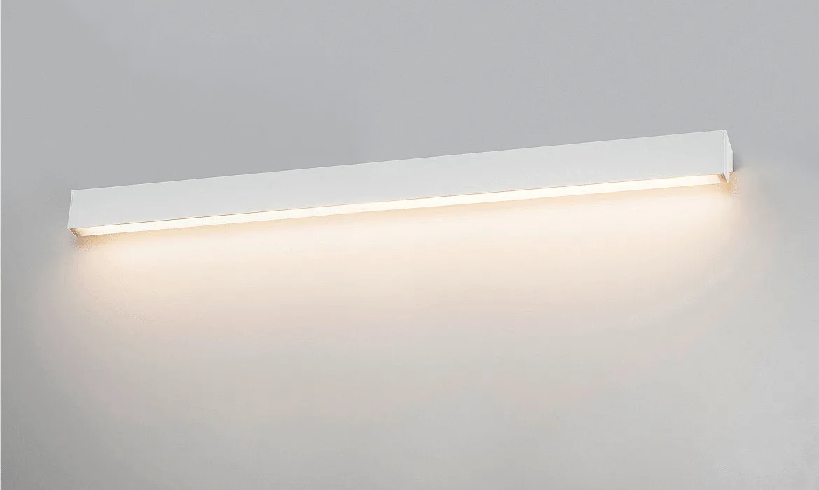 SLV LED Wandleuchte / Spiegelleuchte L-LINE 120, IP44, 19W 3000K 1650lm 120°, weiß SLV LED Wandleuchte / Spiegelleuchte L-LINE 120, IP44, 19W 3000K 1650lm 120°, weiß