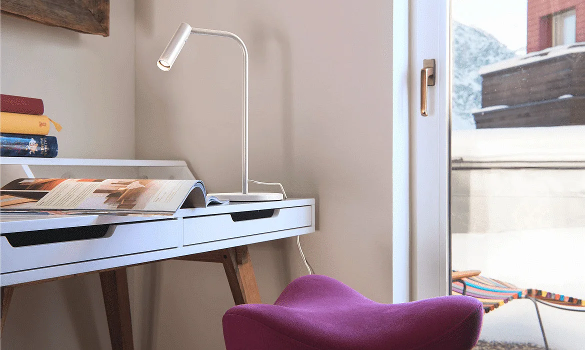 SLV Premium LED Table lamp KARPO TL, 6.5W 3000K 400lm, 3-step touch dimmer, white SLV Premium LED Table lamp KARPO TL, 6.5W 3000K 400lm, 3-step touch dimmer, white