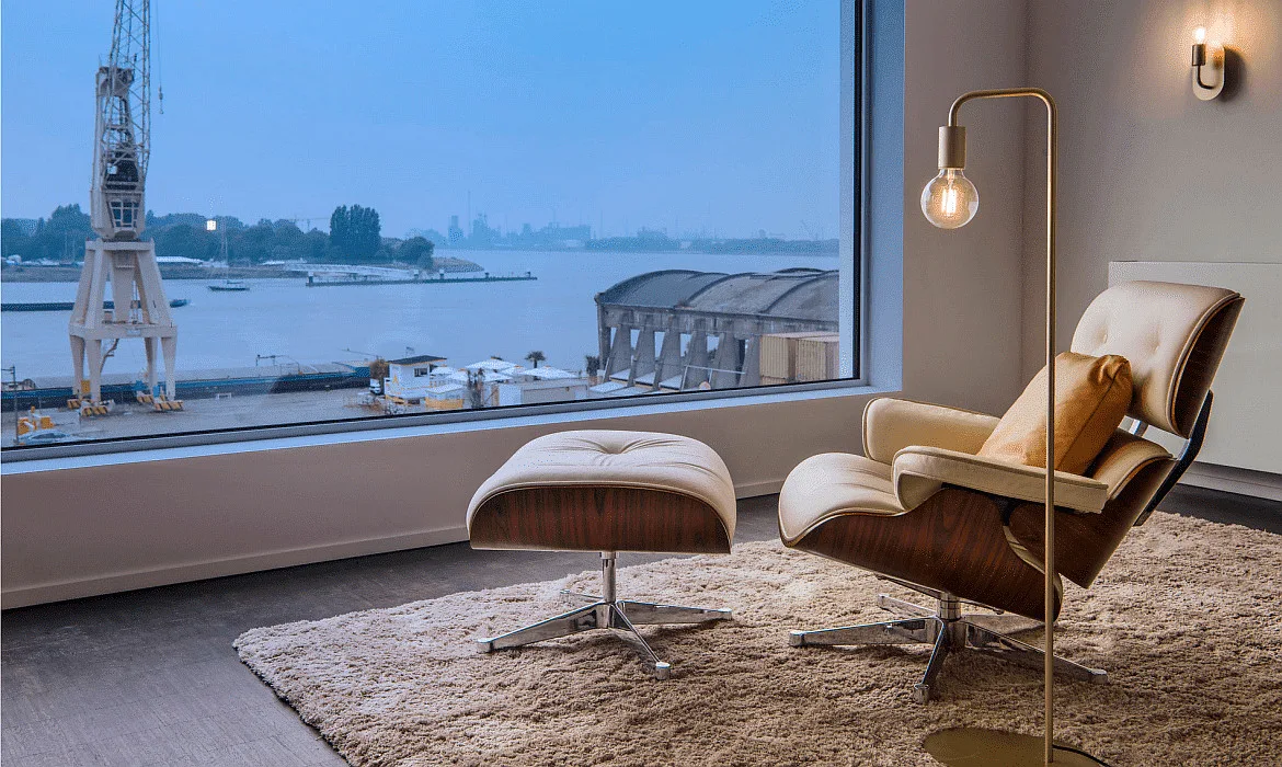 SLV Floor lamp FITU FL, E27, with switch, soft gold SLV Floor lamp FITU FL, E27, with switch, soft gold