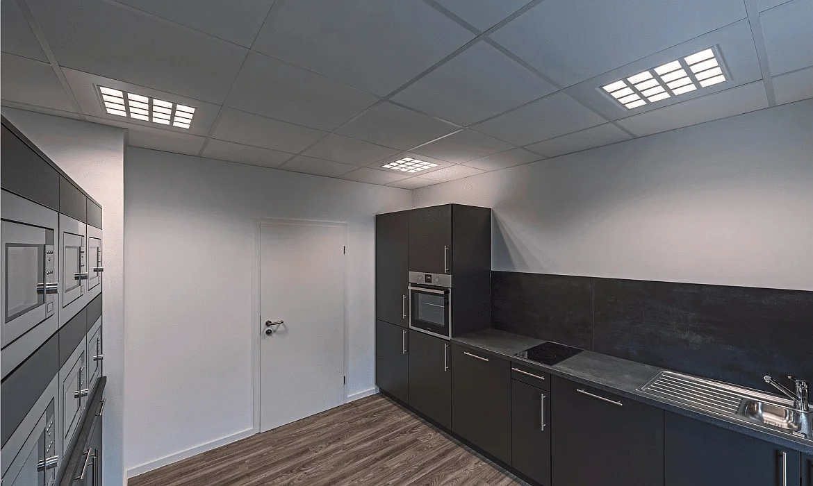 SLV LED Deckeneinbauleuchte LED PAVONO 600x600, 100°, UGR 16, weiß, 4000K, 3350lm SLV LED Deckeneinbauleuchte LED PAVONO 600x600, 100°, UGR 16, weiß, 4000K, 3350lm