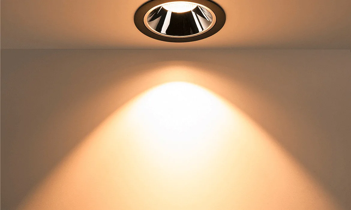 SLV LED Deckeneinbauleuchte NUMINOS DL XL, 3000K, IP20, 40°, 3500lm, UGR 18, Schwarz / Chrom SLV LED Deckeneinbauleuchte NUMINOS DL XL, 3000K, IP20, 40°, 3500lm, UGR 18, Schwarz / Chrom