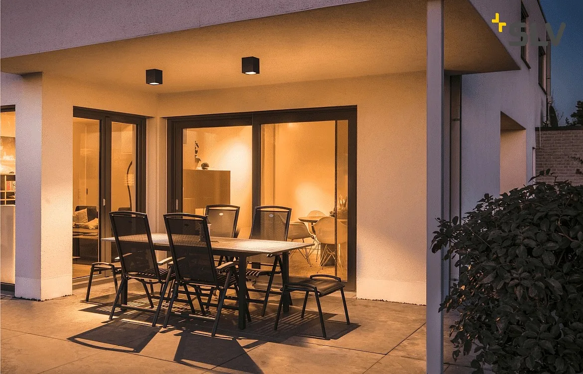 SLV BIG THEO CEILING, Outdoor Deckenleuchte, LED, 3000K, anthrazit SLV BIG THEO CEILING, Outdoor Deckenleuchte, LED, 3000K, anthrazit