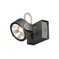 KALU LED 1 Wand- und Deckenleuchte, 60�, schwarz