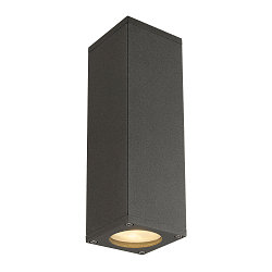 THEO UP/DOWN, QPAR51, Wandleuchte, max. 2x50W, anthrazit