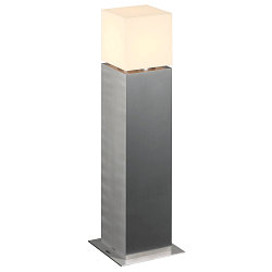 SQUARE POLE 60, E27, Outdoor Floor lamp, stainless steel 304, max. 20W, IP44
