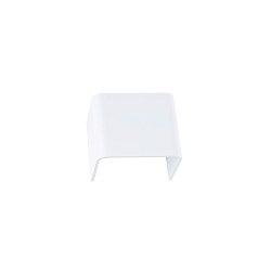 MANA Lamp shade, width 12cm, aluminum white