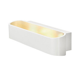 LED Wandleuchte ASSO 300, Up/Down, Indirekt, Oval, 30cm, 21W 2000-3000K 1340lm, CRi >90, Dim-To-Warm, wei�