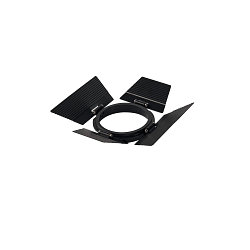 Zubeh�r f�r SUPROS 78 -  Blendklappen / Torblenden, 10.5 x 10.5cm, Stahl, Schwarz