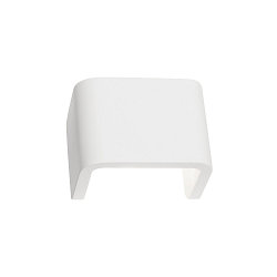 MANA Leuchtenschirm, Gips, wei�, Breite 13,6cm