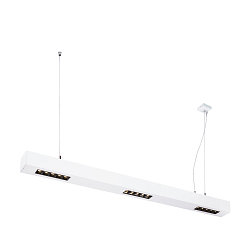 Premium-LED Pendelleuchte Q-LINE PD, 100cm, für BAP, 45W, TRIAC dimmbar, Weiß, 4000K 2300lm