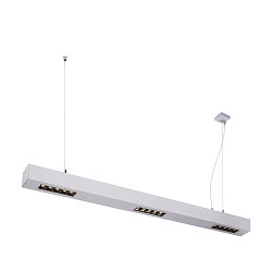 Premium-LED Pendelleuchte Q-LINE PD, 100cm, f�r BAP, 45W, TRIAC dimmbar, Silber, 4000K 2300 lm