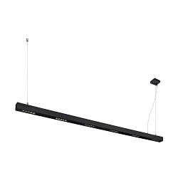 Premium-LED Pendelleuchte Q-LINE PD, 200cm, f�r BAP, 85W, TRIAC dimmbar, Schwarz, 4000K 4600lm