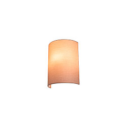 FENDA Wall luminaire textile shade, half, � 23cm, beige