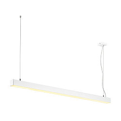 LED Pendelleuchte Q-LINE PD DALI Single, L�nge 142cm, 47W 3000K 3700lm 120�, wei�