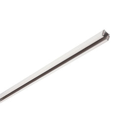 3-Phase surface track S-TRACK, 220-250V, 1m, traffic white RAL9016