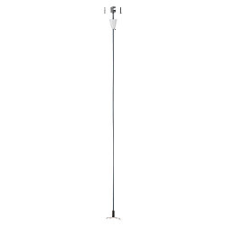 Zubeh�r f�r 3-Phasen-Aufbauschiene S-TRACK - Schienen-Pendelabh�ngung mit Stange, 100cm, starr, wei�