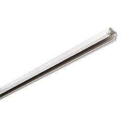 EUTRAC�3-Phasen�Hochvolt-Schiene, Aufbauversion, 100cm, Wei�