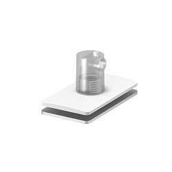 Montagezubeh�r f�r H-PROFIL - Zugentlastung / Pendeleinspeisung, Wei�