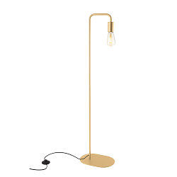 Stehleuchte FITU FL, E27, mit Fu�trittschalter, Soft Gold