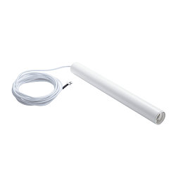 Pendelleuchte FITU PD, E27, L�nge 40cm, Pendel 250cm, offenes Kabelende, Wei�