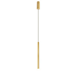 Premium LED Pendant luminaire HELIA 30 PD, Surface mounting, 10W 3000K 550lm 40�, TRIAC dimmable, soft gold