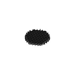 Blendschutz Honigwabe f�r LED Einbauleuchte HORN MAGNA, Schwarz