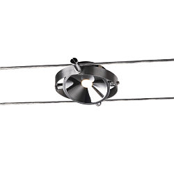 LED Seilleuchte DURNO f�r TENSEO Niedervolt-Seilsystem, 9W, 2700K, 360lm, chrom