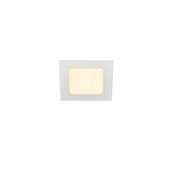 LED Deckeneinbauleuchte SENSER 12 DL, eckig, 6W, 440lm, IP20, wei�, 3000K
