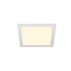 LED Deckeneinbauleuchte SENSER 24 DL, eckig, 12,5, 1200lm, IP20, wei�, 3000K