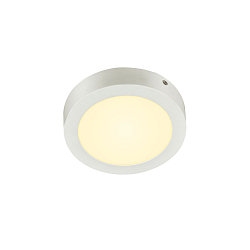 LED Wand-/Deckenleuchte SENSER 18 CW, rund, IP20, wei�, 12W 3000K