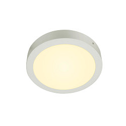 LED Wand-/Deckenleuchte SENSER 24 CW, rund, 15W, IP20, wei�, 15W 3000K