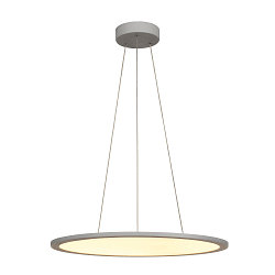 LED Pendelleuchte PANEL 60 DALI LED, rund, 42W, 110�, 3000K, 3150lm, grau
