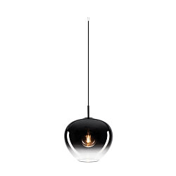 Pendelleuchte PANTILO CONVEX 29 Indoor, E27, chrom, offenes Kabelende