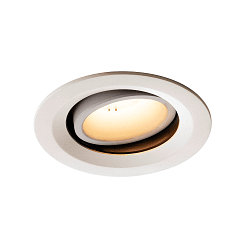 LED Deckeneinbauleuchte NUMINOS DL M, 3000K, IP20, dreh-/schwenkbar, 20�, 1600lm, UGR 20, Wei� / Wei�