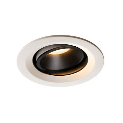 LED Deckeneinbauleuchte NUMINOS DL M, 3000K, IP20, dreh-/schwenkbar, 40�, 1500lm, UGR 20, Wei� / Schwarz