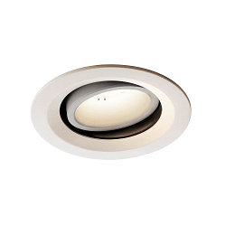 LED Deckeneinbauleuchte NUMINOS DL M, 4000K, IP20, dreh-/schwenkbar, 20�, 1750lm, UGR 20, Wei� / Wei�