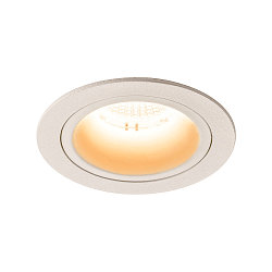 LED Deckeneinbauleuchte NUMINOS DL M, 2700K, IP20, 55�, 1600lm, UGR 20, Wei� / Wei�