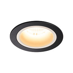 LED Deckeneinbauleuchte NUMINOS DL M, 3000K, IP20, 40�, 1600lm, UGR 20, Schwarz / Wei�