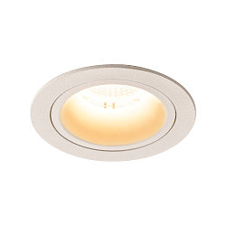 LED Deckeneinbauleuchte NUMINOS DL M, 3000K, IP20, 20�, 1600lm, UGR 20, Wei� / Wei�