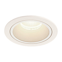 LED Deckeneinbauleuchte NUMINOS DL L, 4000K, IP20, 20�, 2450lm, UGR 18, Wei� / Wei�