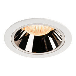 LED Deckeneinbauleuchte NUMINOS DL XL, 2700K, IP20, 40�, 3400lm, UGR 18, Wei� / Chrom