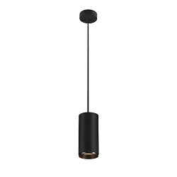 LED Pendant luminaire NUMINOS PD PHASE L, 2700K, 60�, 2475lm, black/black