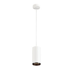 LED Pendant luminaire NUMINOS PD PHASE L, 2700K, 36�, 2400lm, white/black