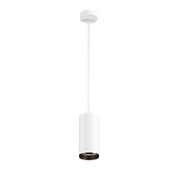LED Pendelleuchte NUMINOS PD PHASE L, 3000K, 24�, 2430lm, wei� / schwarz