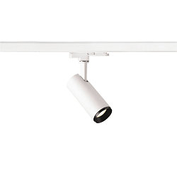 LED 3-Phasen Leuchte NUMINOS DALI S, 4000K, 24�, 1100lm, Wei� / Schwarz