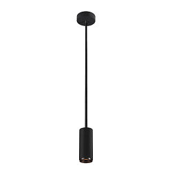LED Pendelleuchte NUMINOS PD DALI S, 2700K, 60�, 980lm, schwarz / schwarz