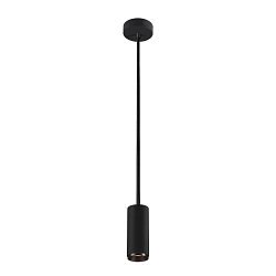 LED Pendant luminaire NUMINOS PD DALI S, 3000K, 24�, 1020lm, black/black