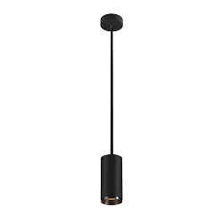 LED Pendelleuchte NUMINOS PD DALI M, 3000K, 24�, 1955lm, schwarz / schwarz